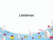 Prezentācija 'Integrēta nodarbība pirmsskolā "Lieldienas"', 1.