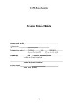 Prakses atskaite 'Internās aprūpes māsas dienasgrāmata', 1.