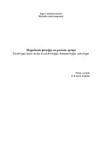 Konspekts 'Mugurkaula ķirurģija un pacienta aprūpe', 1.