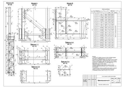 Konspekts 'Vienstāva ražošanas ēka ar vienlaiduma nesošo šķērsrāmi', 39.