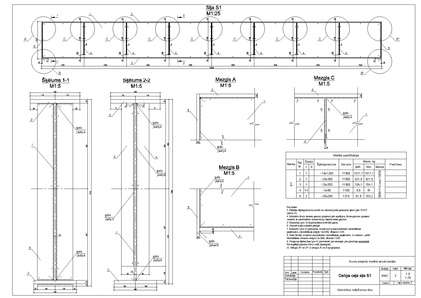 Konspekts 'Vienstāva ražošanas ēka ar vienlaiduma nesošo šķērsrāmi', 40.