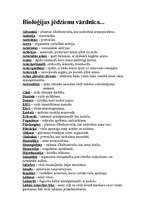 Konspekts 'Bioloģijas jēdzieni', 1.