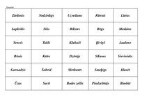 Konspekts 'Latviešu valodas stundas konspekts 5.klasei. Sinonīmi', 5.