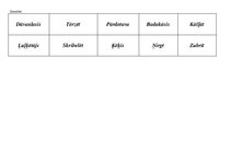 Konspekts 'Latviešu valodas stundas konspekts 5.klasei. Sinonīmi', 6.