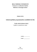 Konspekts 'Inženieraprēķinu programmatūras mašīnbūvē', 1.