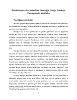 Referāts 'Skandināvijas valstu neitralitāte Pirmā pasaules kara laikā', 1.