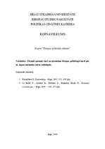 Konspekts 'Pirmais pasaules karš un pārmaiņas Eiropas politiskajā kartē. Jaunu nacionālu va', 1.