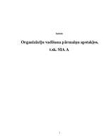 Referāts 'Organizāciju vadīšana pārmaiņu apstākļos', 1.