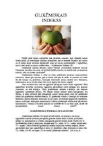 Konspekts 'Glikēmiskais indekss', 1.