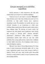 Eseja 'Latvijas monopoli un to darbības regulēšana', 1.
