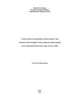 Diplomdarbs 'Uzrunu salīdzinošais pētījums franču, angļu un krievu valodā', 1.
