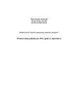 Konspekts 'Pretterorisma politika pēc 2001.gada 11.septembra', 1.
