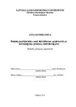 Referāts 'Ražoto pusfabrikātu veidi ēdināšanas uzņēmumā un tehnoloģisko procesu nodrošināj', 1.