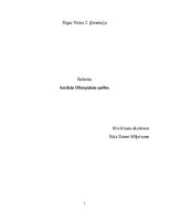 Referāts 'Olimpiskās spēles', 1.