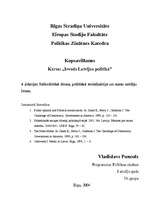 Referāts 'Sabiedriskā doma, politiskā socializācija un masu mediju loma', 1.