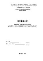 Referāts 'Tiesību normas jēdziens un pamatpazīmes', 1.