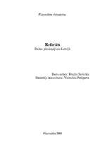 Referāts 'Dabas piesārņojums Latvijā', 1.