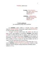 Paraugs 'Prasības pieteikums par uzturlīdzekļu piedziņu bērna uzturēšanai', 1.