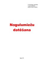 Referāts 'Nogulumiežu datēšana', 1.