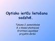Prezentācija 'Optisko ierīču lietošana sadzīvē', 1.