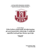 Referāts 'Gūžas locītavas funkcionālā stāvokļa izmaiņas pēc post-izometriskās relaksācijas', 1.