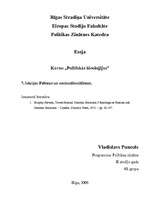 Eseja 'Fašisms un nacionālsociālisms', 1.