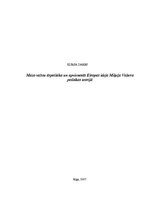 Referāts 'Mazo valstu ārpolitika un apvienotās Eiropas ideja Miķeļa Valtera politikas teor', 1.