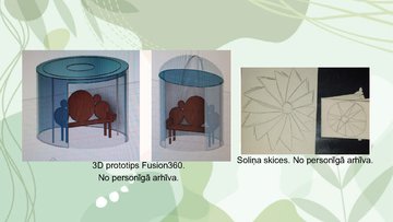 Prezentācija 'Projekta darba prezentācija - soliņš ar jumtiņu', 9.