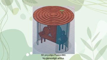 Prezentācija 'Projekta darba prezentācija - soliņš ar jumtiņu', 10.