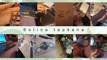 Prezentācija 'Projekta darba prezentācija - soliņš ar jumtiņu', 12.