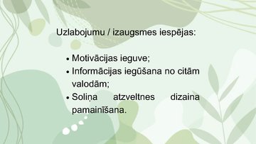 Prezentācija 'Projekta darba prezentācija - soliņš ar jumtiņu', 22.