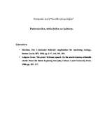 Konspekts 'Patērniecība, sabiedrība un kultūra', 1.