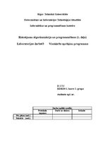 Paraugs 'Laboratorijas darbs programmēšanā - vienkārša aprēķinu programma', 1.