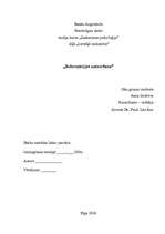 Referāts 'Informācijas uztveršana', 1.