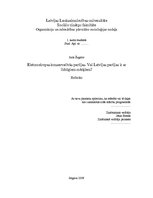 Referāts 'Rietumeiropas konservatīvās partijas. Vai Latvijas partijas ir ar līdzīgiem mērķ', 1.
