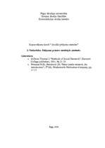 Konspekts 'Pētījuma process sociālajās zinātnēs', 1.