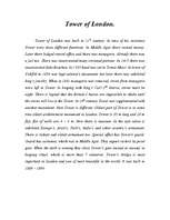 Referāts 'Tower of London', 1.