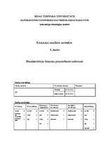 Paraugs 'Daudzkritēriju lēmumu pieņemšanas uzdevumi', 1.