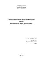 Referāts 'Izglītības reforma Latvijā - sociāla problēma', 1.