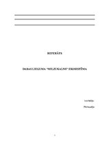 Referāts 'Dabas lieguma "Milzukalns" ekosistēma', 1.