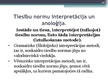 Prezentācija 'Tiesību normas interpretācijas nepieciešamība un interpretācijas mērķis', 10.
