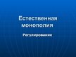 Referāts 'Естественная монополия', 13.