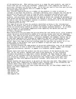 Eseja 'Specific Features of Financial Services Marketing', 4.