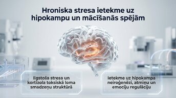 Prezentācija 'Hroniska stresa ietekme uz hipokampu un mācīšanās spējām', 1.