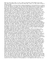 Eseja 'Plato: a history of his life and philosophies', 2.