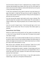 Eseja 'The role of museums in education', 5.