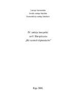 Konspekts 'Umberto Eko "Kā uzrakstīt diplomdarbu"', 1.