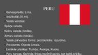 Prezentācija 'Peru', 3.
