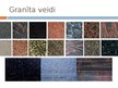 Prezentācija 'Granīts', 3.