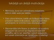 Prezentācija 'Motivācija skolēnu mācībās', 10.